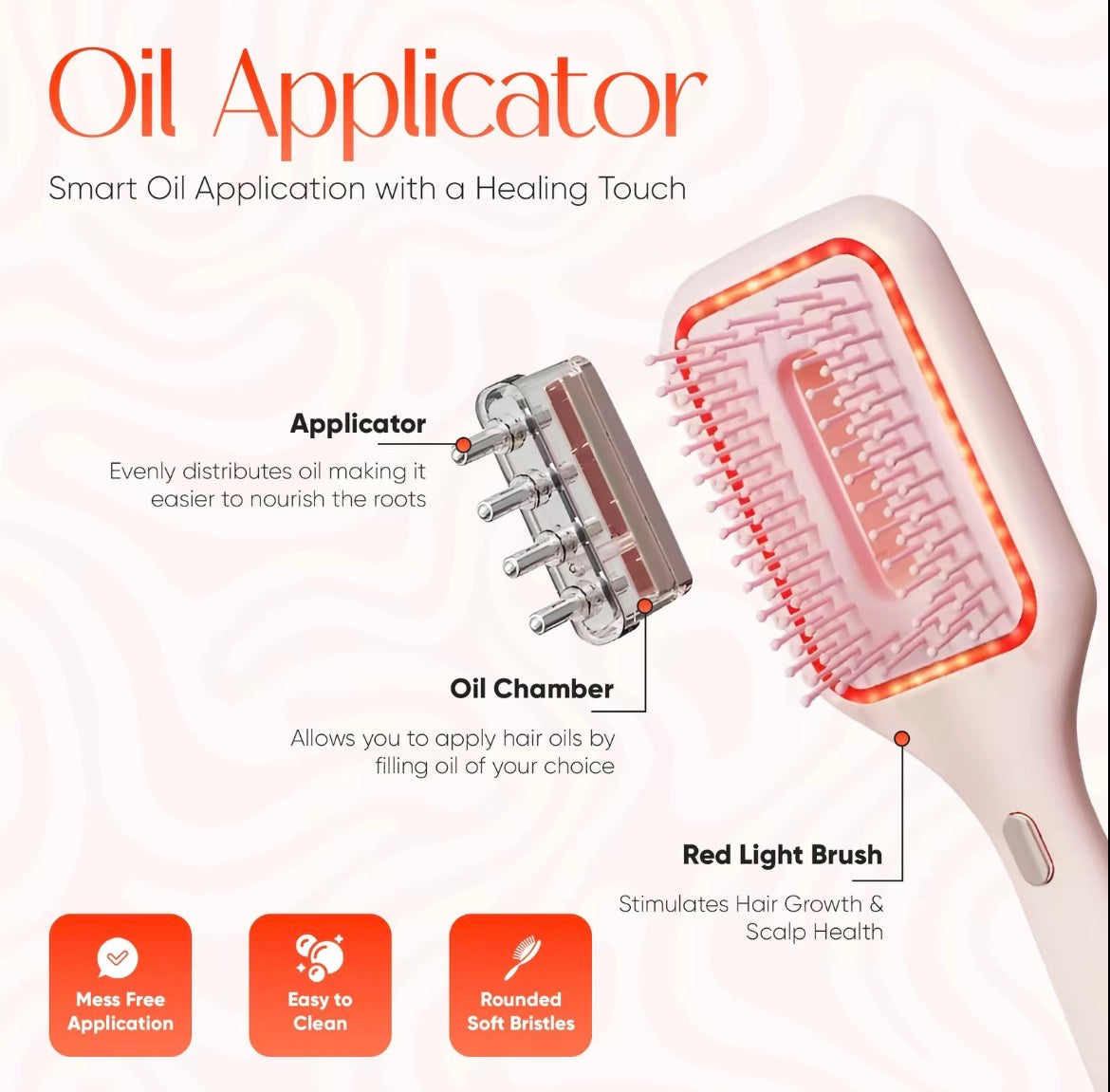 The Scalp & Hair Massage Oil brush
