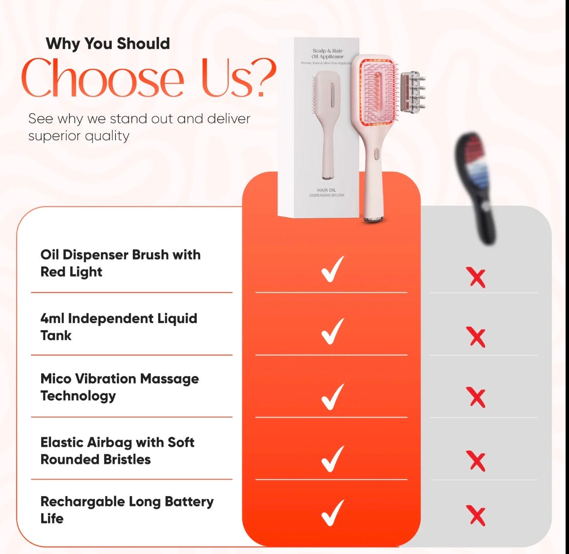 The Scalp & Hair Massage Oil brush
