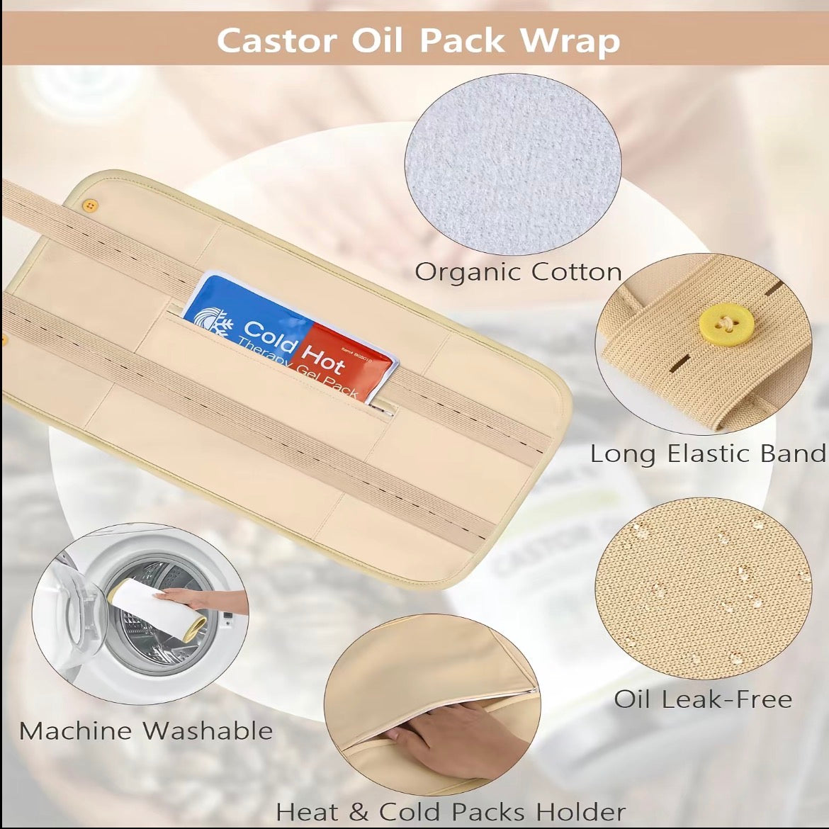 Castor Oil wrap